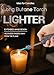Long Torch Lighter with Extended Tip, Jet Flame Windproof Lighter Butane Refillable, 2 Pack Adjustable Butane Lighters for Candle Fireplace Camping BBQ Lighters Gift for Man Women (Without Fuel)