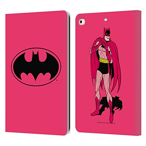 Protection cuir iPad 9.7 Batman avec support et fentes cartes