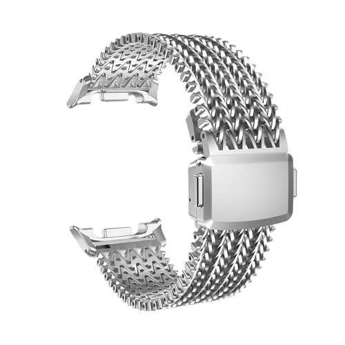 Bracelet milanais Samsung Galaxy Watch 8 en maille d'acier robuste et raffinée