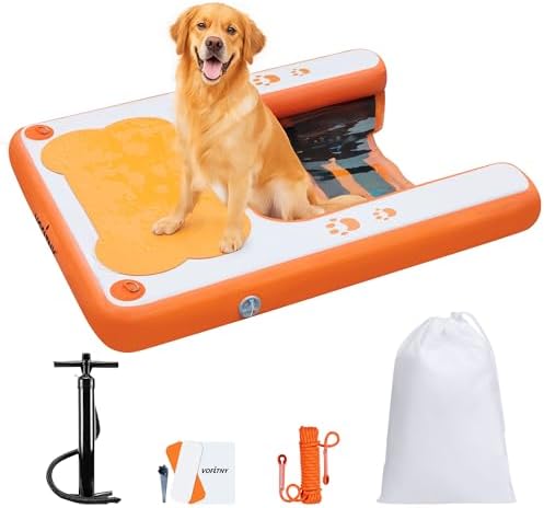 VOFiTNY Dog Pool Ramp, Safe Pool Ramp for Dogs Up to 200lbs, 2025...