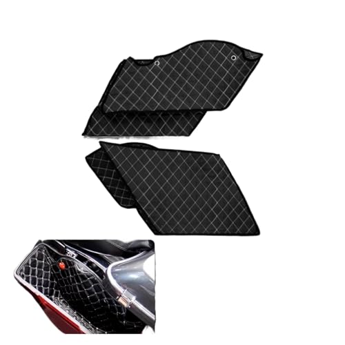 Doublure extensible pour sacoches moto avec protection optimale du bagage bas