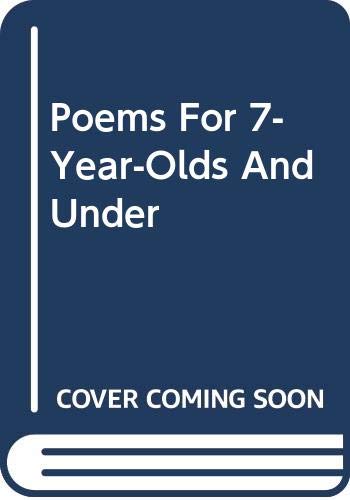 Poems For 7-Year-Olds And Under
