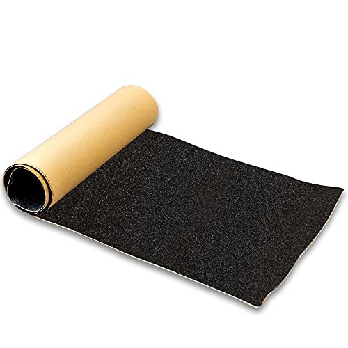 Buy Skateboard Grip Tape Sheet, Black Scooter Grip Tape, Longboard