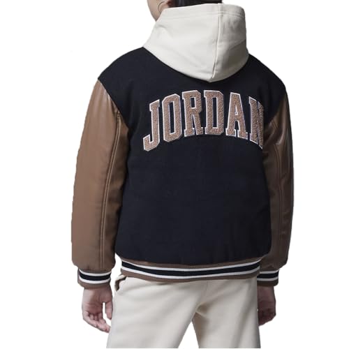 Chaqueta Jordan marrón para niño modelo 95D197-X1I 2