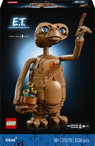 LEGO Ideas E.T. the Extra-Terrestrial 21370 | Bausatz für Erwachsene, Modellbau...