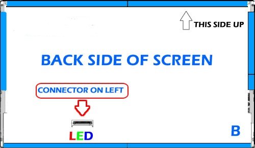 Ivo M101Nwt2 Laptop Lcd Screen 10.1" Wsvga Led ( Compatible Replacement ) #TOP3