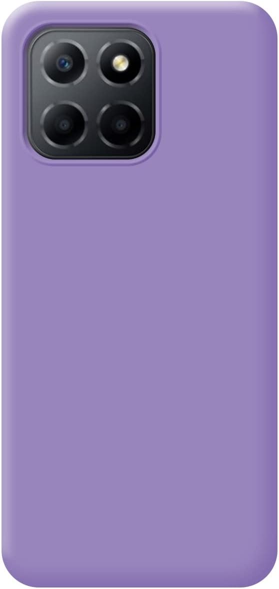 Tumundosmartphone Ultra Soft Liquid Silicone Case for Huawei Honor 70 Lite 5G Purple