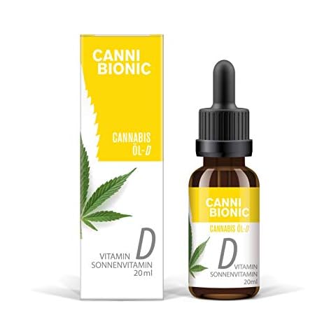 Vitamin D3 Tropfen mit EU-Hanföl Cover