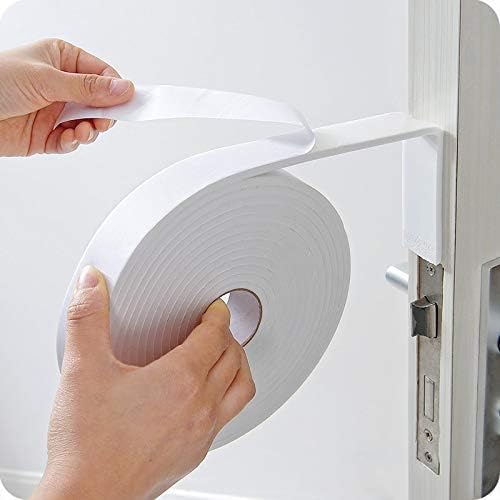 Bapna White Gasket Adhesive Tape 24 mm [1 inches ] x 3mm Thickness x 10 Meter Roll