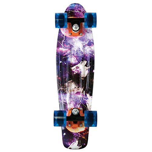 Penny Nickel Complete Skateboard, Space Navy, 27