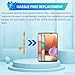 BESJMYT for Samsung Galaxy A42 5G/A02/A32 Power Button and Volume Button Flex Cable Replacement Flexible Cable Side Button On/Off Switch Control Connector Repair Parts for SM-A426U SM-A022F SM-A325F