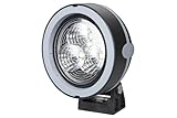 HELLA 1GM 996 136-501 LED-Arbeitsscheinwerfer - Mega Beam Gen. IV - 12/24V - 2500lm - Anbau/geschraubt - stehend - Nahfeldausleuchtung - Kabel: 2000mm - Stecker: offene Kabelenden