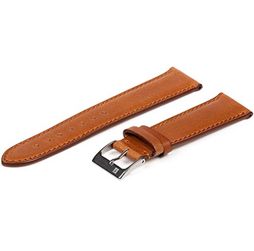 ColaReb 20mm Napoli Tan Full Grain Leather Watch Strap