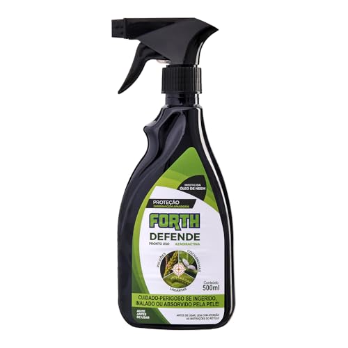 Forth Defende, Pronto Uso, Inseticida, Óleo de Neem, Azadiractina, 500ml