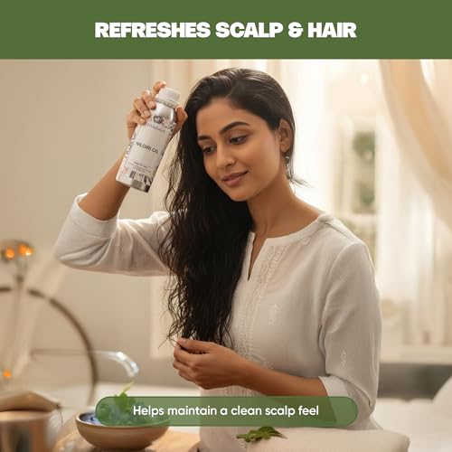 Image of VedaOils Nilgiri Oil 100ml | 100% Natural Nilgiri Oil for Diffuser, Humidifier, Skin & Hair Care, Aromatherapy Use