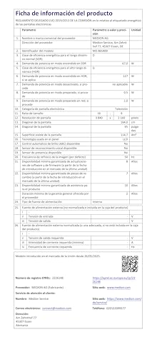 MEDION 163,9 cm (65 Zoll) Fernseher (Smart TV, 4K, Dolby Vision HDR, Prime Video, Disney+, Dolby Atmos, DTS X, kompatibel mit Google TV, PVR, Bluetooth, MD 865400) MEDION 163,9 cm (65 Zoll) Fernseher (Smart TV, 4K, Dolby Vision HDR, Prime Video, Disney+, Dolby Atmos, DTS X, kompatibel mit Google TV, PVR, Bluetooth, MD 865400)