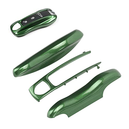 Luz de seta de motocicleta ABS, capa protetora de chave de controle remoto de carro 3 peças de subst