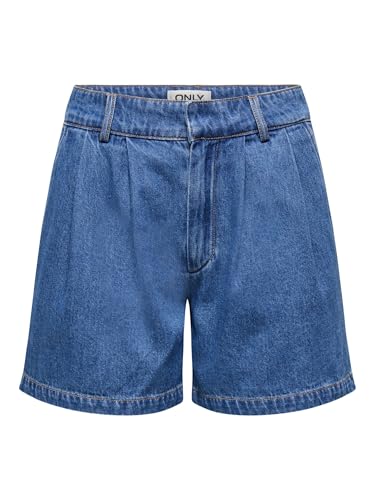 Short chino en jean Only Onlluka MW denim short bermuda femme