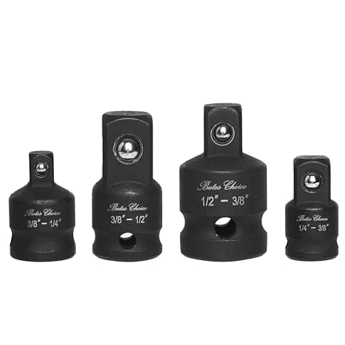Bates Impact Socket Adapter and Reducer Set - 4pc, 1/2