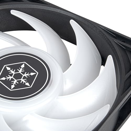 Image of SilverStone Technology Vista 120 ARGB 3 Fan Pack with ARGB Controller, SST-VS120B-ARGB-3PK