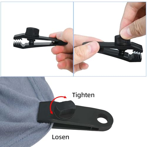 Clips de lona para camping y protección de muebles de jardín 5