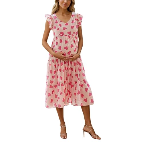 Robe de maternité habillée au tombé fluide et finitions soignées