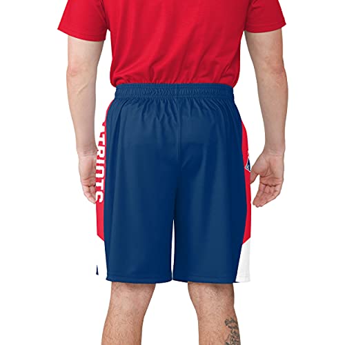 Image of FOCO NFL Mens NFL Team Logo Side Stripe Training Shorts