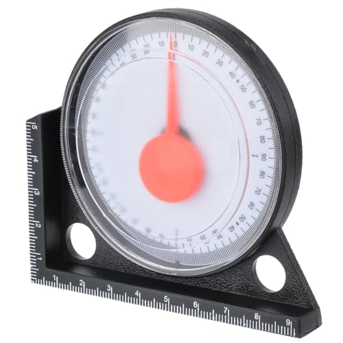1 Pcs Inclinometer Protractor - Precision Slope Angle Finder and Tilt Level Meter, Clinometer Gauge for Accurate Measuring and Gauging Tools-Multifunctional Magnetic Locator,Goniometer Slope