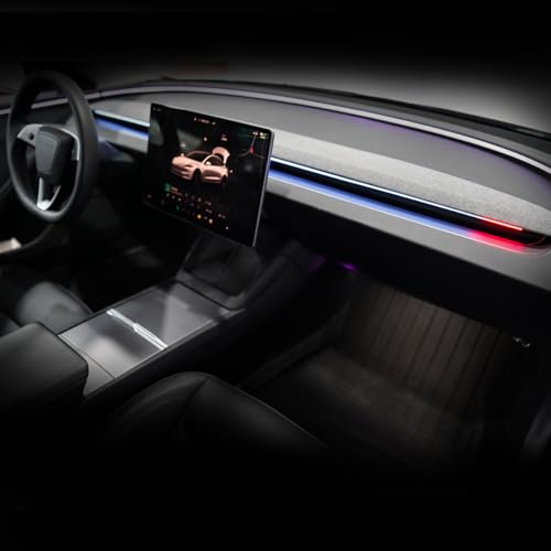 Smart BSD Ambient Lighting para Tesla Model 3 y Y 2021-2024 miniatura 1