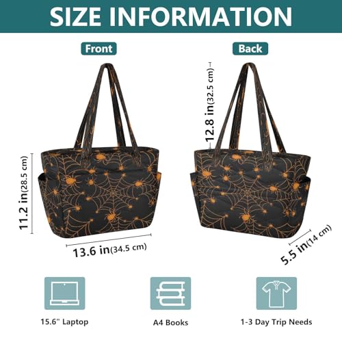 Sac à main fourre-tout pour femme multi-usage noir - 5
