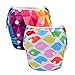 Babygoal Reusable Girl Swim Diapers, Baby Shower Gift & Swim Lesson for 0-2 year Baby Girl