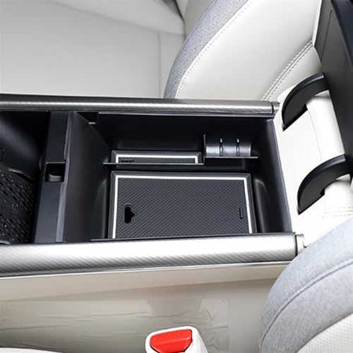 Caja de almacenamiento Genesis GV60 compartimento reposabrazos 5