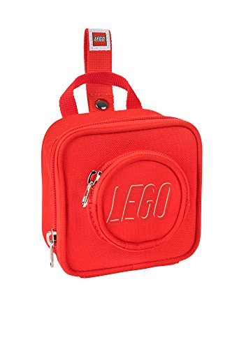 LEGO Mochila infantil Brick Mini, Vermelho, One Size, Lego Mini mochila tijolo