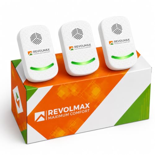 Image of RX-78, Ultrasonic Pest Control Repeller - Electronic & Ultrasound, Indoor Plug-in Repellent - Get rid of - Rodents, Mice, Squirrels, Bats, Insects, Bed Bugs, Ants, Fleas, Spiders, Roaches (3Pack)