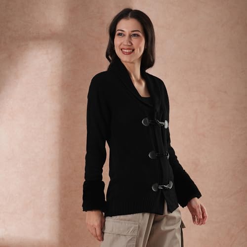 Image of Globus Women Sweaters (GS568714 Black S)