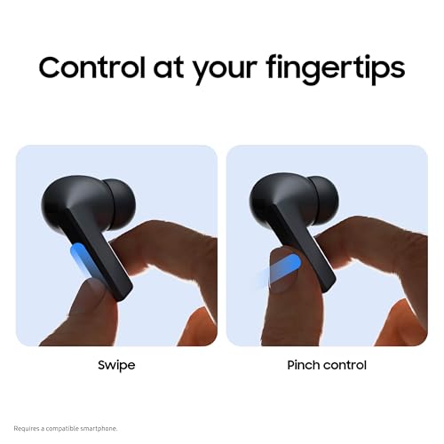 SAMSUNG Galaxy Buds 3 FE (2025) True Wireless Bluetooth Earbuds, Active Noise Cancellation, Powerful Sound, Clear Calls, Long Lasting Battery, Hands Free AI, Black [US Version, 2 Year Warranty] by Samsung - Used condition - Image 9