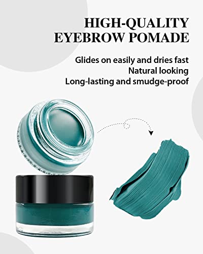Eyebrow Stamp Stencil Kit, Eyebrow Soap Eyebrow Pomade Setting Gel With Eyebrow Shampoo Eyelash Extension Cleanser #TOP1