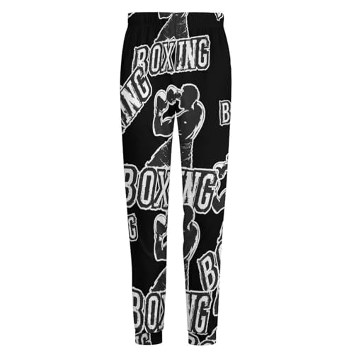 Boxing Boxer Men's Pajama Pants Lounge Pant Sleepwear PJ Bottoms4