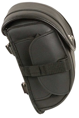 Motorcycle 43211-11506 Motorbike Cruiser Style Sissy Bar Carry Bag Travel Bag Luggage Black thumb #4
