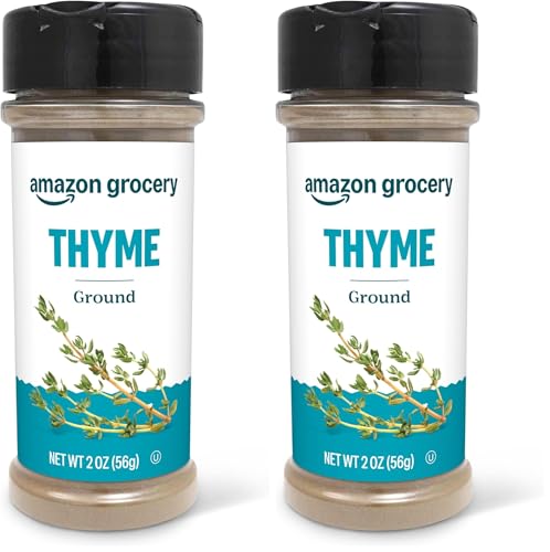 Amazon Grocery, Ground Thyme, 2 Oz, Pack of 2 (Previously Happy Belly, Packaging May Vary)