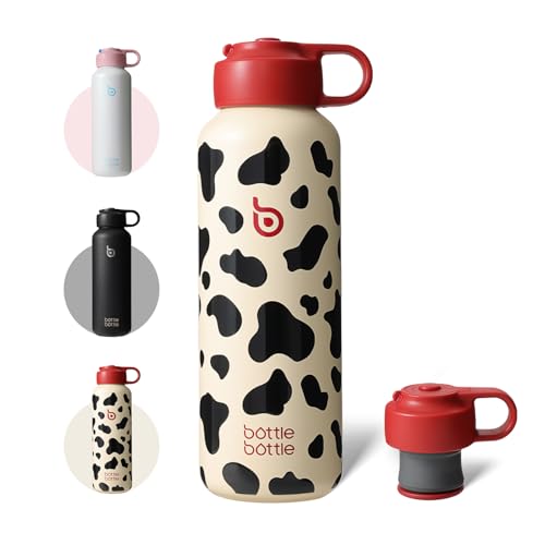 BOTTLE BOTTLE ���� 600ml �Y�_�Ή� �ۉ��ۗ� �X�e�����X ������ �W�t�� �{�^���J�� ���b�N�@�\�i�J�E���j