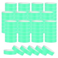 PATIKIL Lot De 500 Bracelets Papier Néon Bleu – Bracelets Événement Imperméables & Ajustables Pour Fêtes, Concerts, Bars