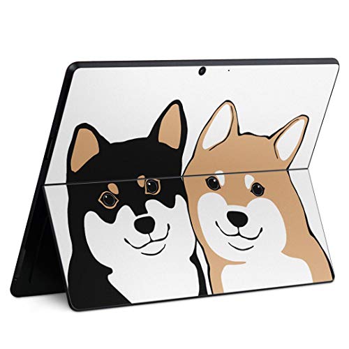 igsticker Surface Pro X ��p�X�L���V�[�� �T�[�t�F�X �v�� �G�b�N�X �m�[�g�u�b�N �m�[�g�p�\�R�� �J�o�[ �P�[�X �t�B���� �X�e�b�J�[ �A�N�Z�T���[ �ی� 016088 �� dog ���킢��