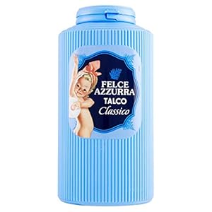 F Azzurra Talco Barat 500Gr – [paquete de 4]