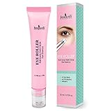 Eye Serum Eye Roller for Anti Aging Skin Care with Hyaluronic Acid Niacinamide Peptide Dark Circles Puffiness Under Eye Treatment Wrinkles Eye Cream Massager 0.7 fl.oz by beaueli
