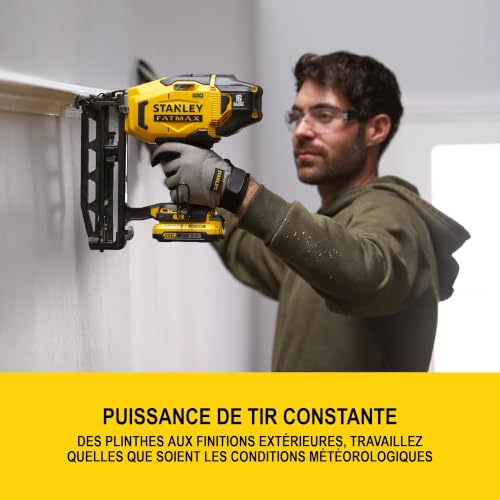 Cloueur de finition 16Ga STANLEY FATMAX SFMCN616B XJ - vue 4