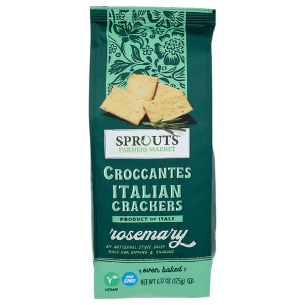 Galletas Croccantes Italianas con Romero Sprouts 6.17 oz