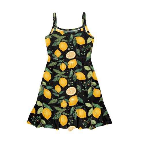 Girls Spaghetti Strap Dress Summmer Sundress Patchwork Dress for Girls in 3t to 14 Years4