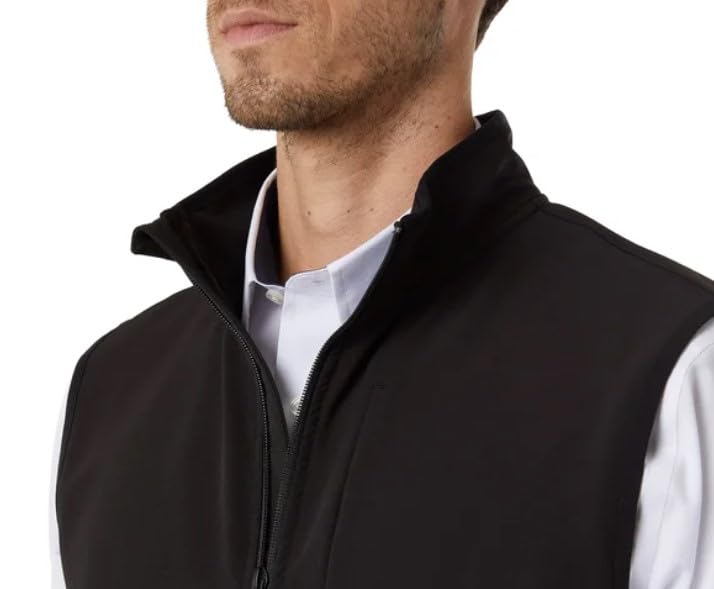 32 Degrees Men's Vest (US, Alpha, Medium, Regular, Regular, Black)3