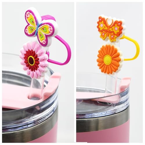 Stanley Cup Straw Cover Cap, Compatible with 30 & 40 Oz Tumbler, Reusable Straw Tips, Perfect for Gifts